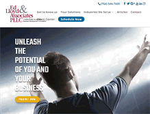 Tablet Screenshot of elcpa.com